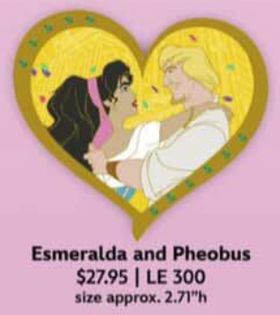 Mickey’s of Glendale - January 27th - WDI Pin Release - Valentine Gem Hearts Series 3 - Limited Edition 300