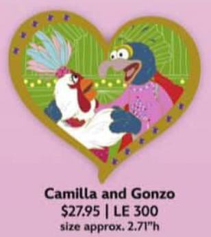 Mickey’s of Glendale - January 27th - WDI Pin Release - Valentine Gem Hearts Series 3 - Limited Edition 300