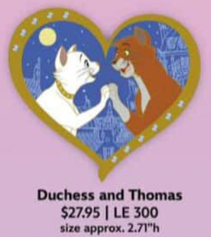 Mickey’s of Glendale - January 27th - WDI Pin Release - Valentine Gem Hearts Series 3 - Limited Edition 300