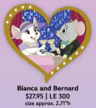 Mickey’s of Glendale - January 27th - WDI Pin Release - Valentine Gem Hearts Series 3 - Limited Edition 300