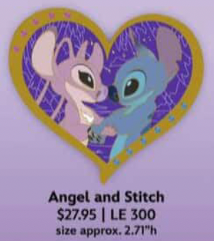 Mickey’s of Glendale - January 27th - WDI Pin Release - Valentine Gem Hearts Series 3 - Limited Edition 300