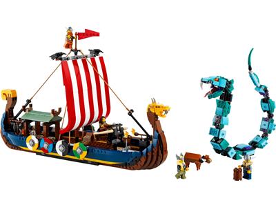 31132 LEGO Creator 3 in 1 Viking Ship and the Midgard Serpent