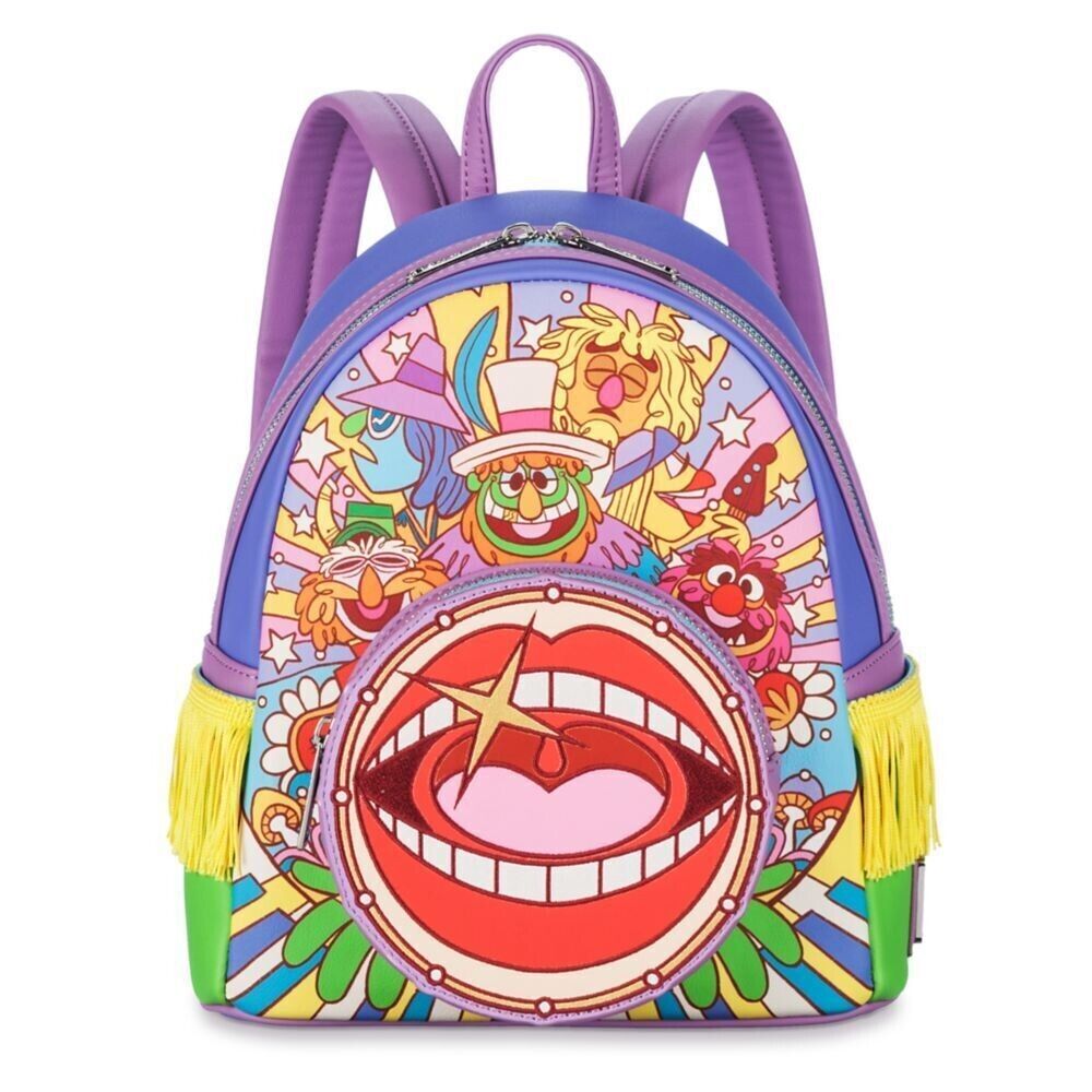 Disney Parks The Muppets Disney 100 Loungefly Mini Backpack Dr. Teeth