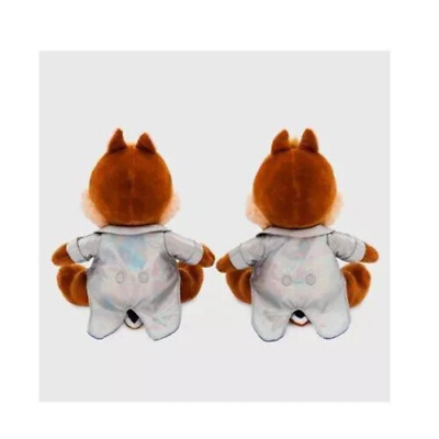 Disney 100 year Platinum Celebration Chip and Dale plush set - New