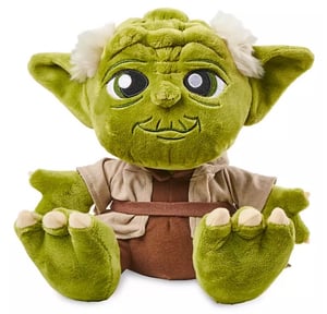 Disney Parks Star Wars Yoda Big Feet Plush Medium 10" Plush - NWT